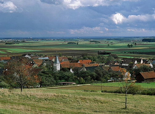 Die südliche Flächenalb bei Dornstadt-Temmenhausen - Quelle LMZ BW