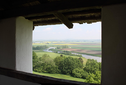 Das Vorland der Heuneburg an der Donau - Quelle: LABW