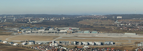 Flughafen und Messe Stuttgart. Copyright: LABW