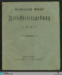 Großherzoglich Badische Zoll-Gesetzgebung 1827 : [Gegeben Karlsruhe, in Unserem Großherzoglichen Staatsministerium, den 21. Juni 1827] / [Ludwig von Gottes Ganden, Großherzog zu Baden...]