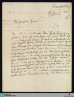Brief von Gustav Heinrich Gans zu Putlitz an einen unbekannten Herrn vom 31.01.1877 - K 2667, 2