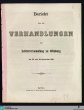 Bericht über die Verhandlungen der Lehrerversammlung zu Offenburg am 28. und 29. September 1861