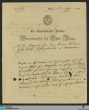 Brief vom Bürgermeister der Stadt Mainz an Vinzenz Lachner vom 06.07.1840 - K 2917, 11
