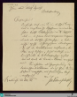 Brief von Joseph Victor von Scheffel an Adolf Dyroff vom 22.12.1882 - K 3106, 10, 8