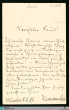 Brief von Hermann Levi an Gustav Wendt vom 05.11.1892 - K 2802