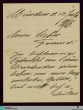 Brief von Heinrich von Zügel an Friedrich Kallmorgen vom 17.07.1916 - K 2724, II, 20