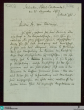 Brief von Rainer Maria Rilke an Alexander von Bernus vom 21.12.1907 - K 2893, 1