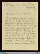 Brief von Rainer Maria Rilke an Alexander von Bernus vom 29.08.1911 - K 2893, 3