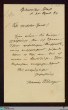 Brief von Hermine Villinger an Unbekannt vom 30.04.1896 - K 3437,1