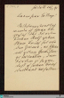 Brief von Adolf Kussmaul an Unbekannt vom 24.03.1891 - K 3444, 4