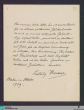 Brief von Ludwig Knaus an Friedrich Kallmorgen - K 2724, 2