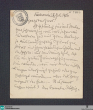 Brief von Hans Thoma an Unbekannt vom 27.07.1906 - K 3447