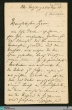 Brief von Clara Schumann an Gustav Wendt vom 06.09.1885 - K 2802