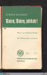Maien, Maien, jubilate : für Männerchor a cappella / Ludwig Baumann ; Worte von Wilhelm Raabe