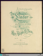Drei Lieder für eine Altstimme und Violine : mit Clavier-Begleitung : op. 45 / componirt von Luise Adolpha Le Beau