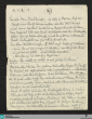 Brief von Clara Faisst an Hans Berblinger - K 3475,1-17