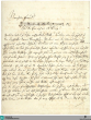 Brief von Johann Wenzel Kalliwoda an Joseph Adolph Marquier vom 26.11.1854 - K 3170, K, 14