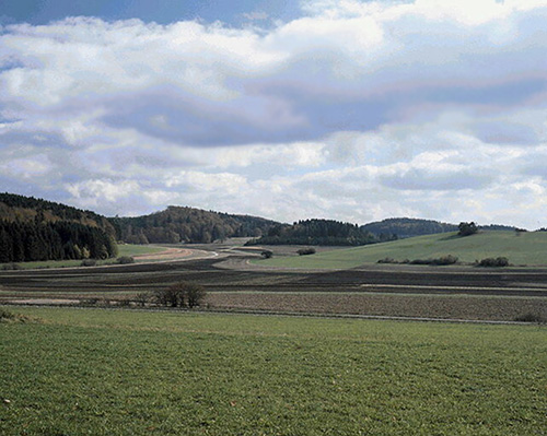 Die Kuppenalb beim Kornbühl zwischen Burladingen und Stetten - Quelle LMZ BW