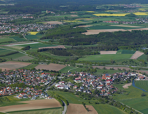 Das Östliche Albvorland bei Rainau-Schwabsberg - Quelle LMZ BW