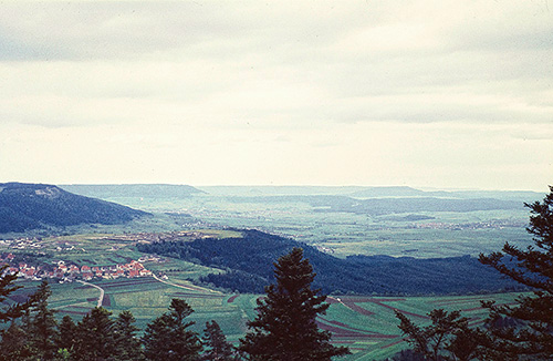 Das Südwestliche Albvorland bei Gosheim - Quelle LMZ BW
