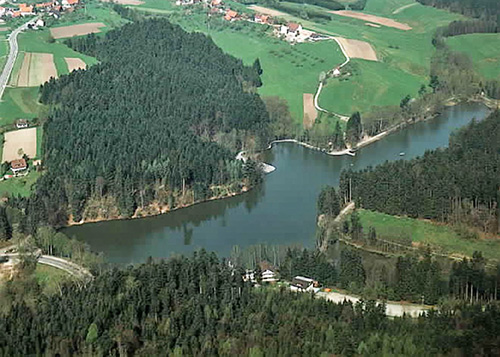 Der Ebnisee im Welzheimer Wald - Quelle LMZ BW