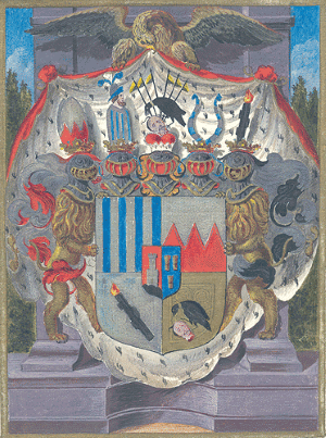 Bild: Wappen der Familien Schwarzenberg 