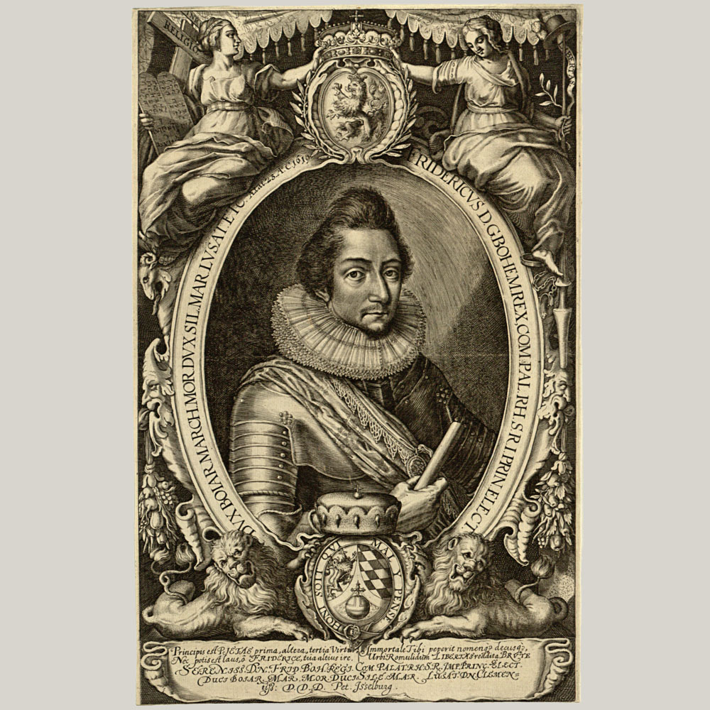 Kurfürst Friedrich V. von der Pfalz (1596-1632) [Quelle: Unibibliothek Tübingen]