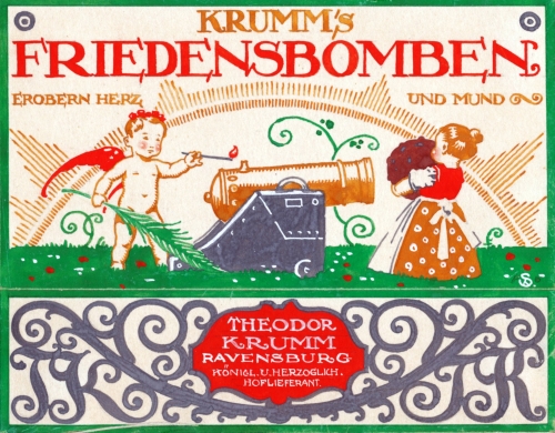 Verpackung der Feinbäckerei Theodor Krumm