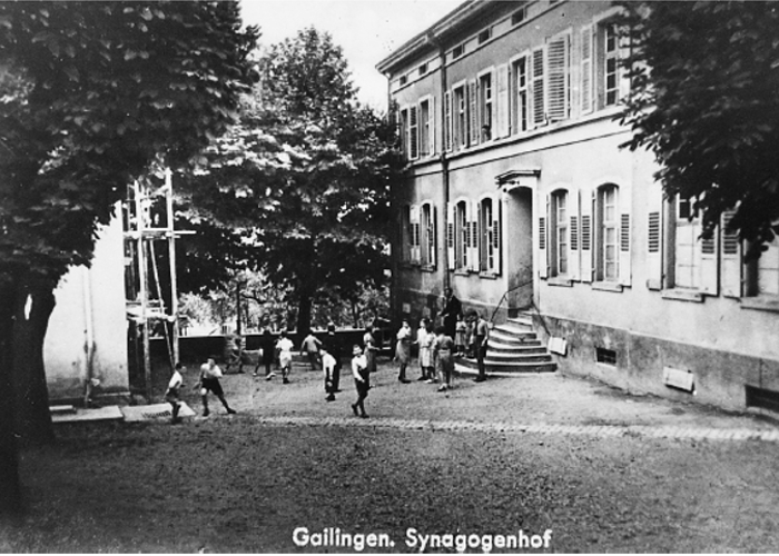Das ehemalige jüdische Schulhaus in Gailingen, das während der Pogrome im November 1938 nicht zerstört wurde, heute Museum und Kulturzentrum. [Quelle: Landeszentrale für politische Bildung BW - Gedenkstätten]