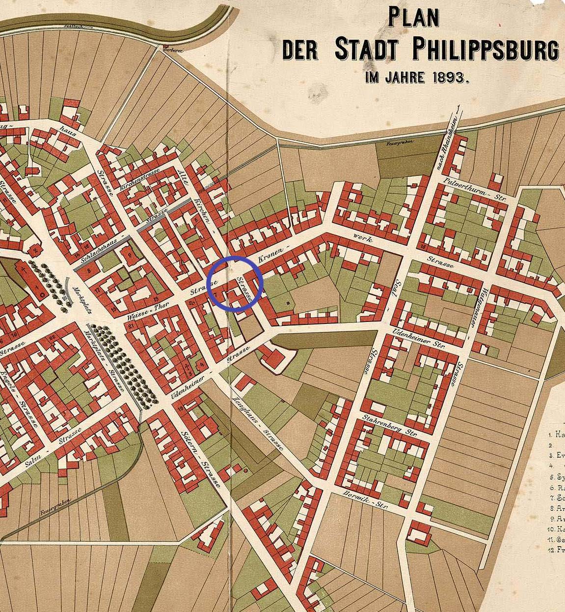 Philippsburg mit Oberhausen