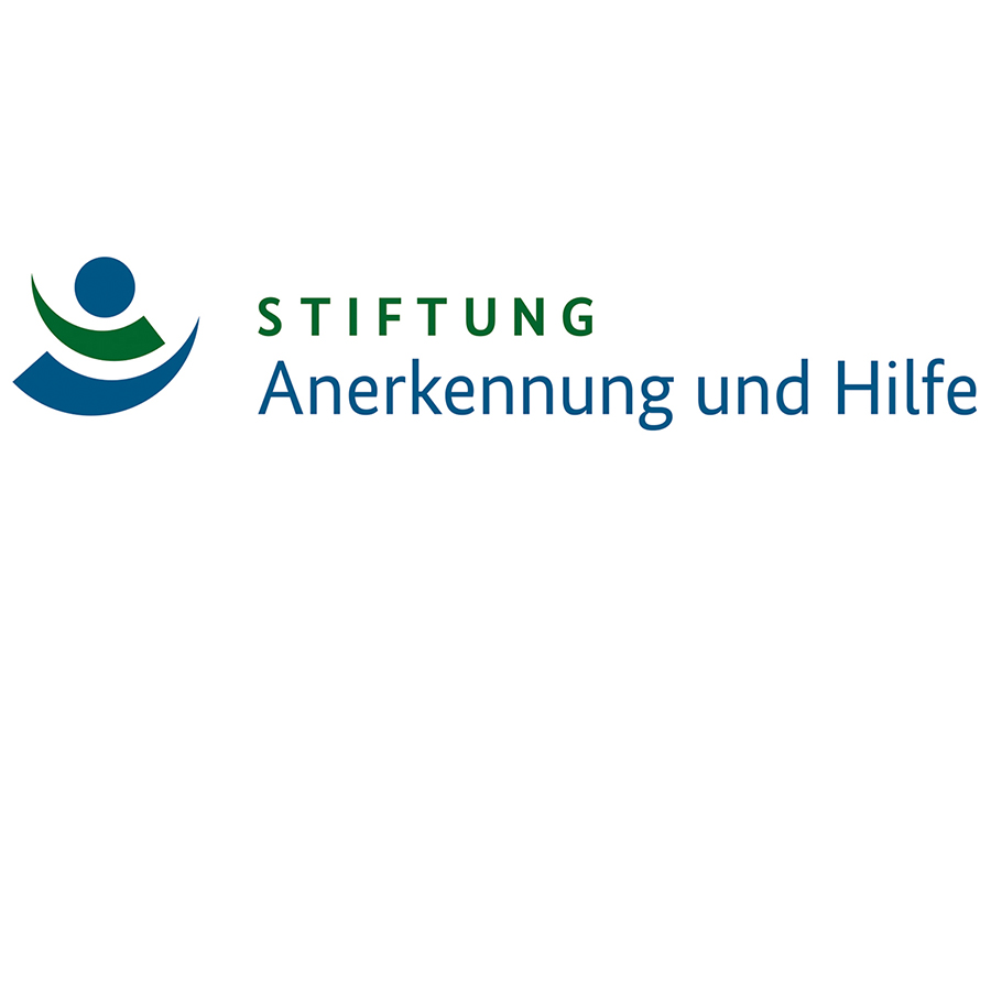 Logo der Stiftung Anerkennung und Hilfe [Quelle: Stiftung Anerkennung und Hilfe]. Zum Vergrößern bitte klicken.