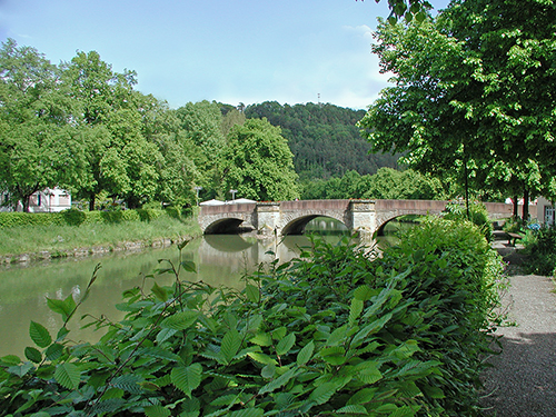  Die Waldhornbrücke in Sulz - Bild LABW Beate Stegmann