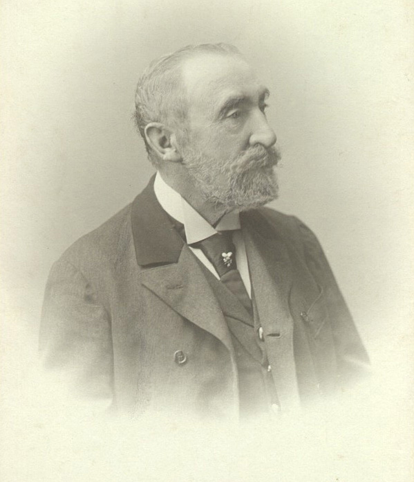 Fürst Hermann zu Hohenlohe-Langenburg (1832–1913) darf als maßgeblicher Initiator des „Deutschen Colonialvereins“ gelten und wurde 1882 zu seinem ersten Präsidenten, Vorlage: Landesarchiv BW, HZAN o. Sign
