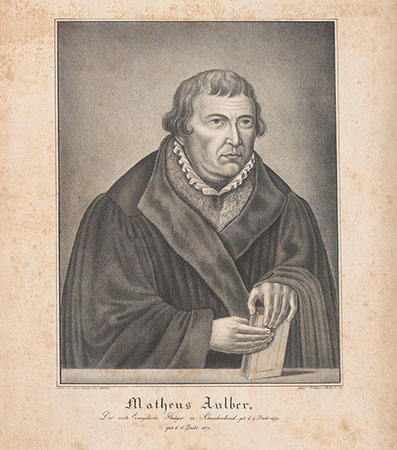 Matthäus Alber – Quelle UB Tübingen