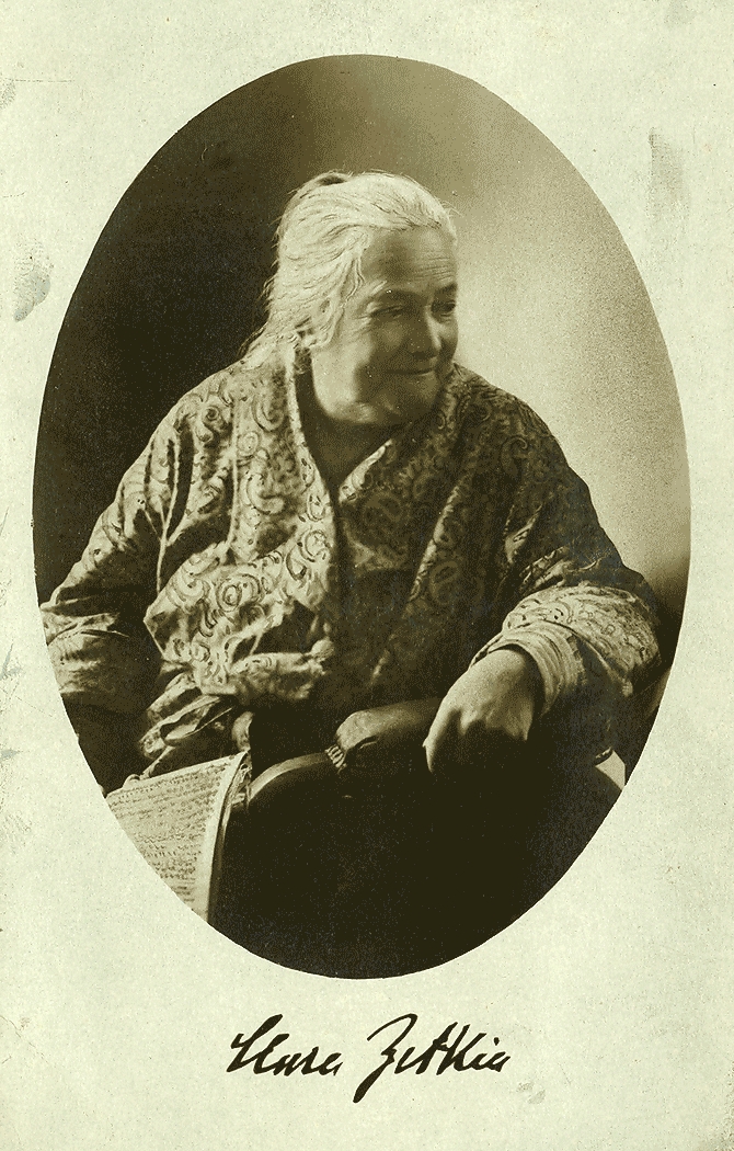 Porträt von Clara Zetkin, um 1920