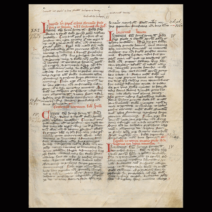 Das älteste Kopialbuch des Hochstifts Speyer, Quelle: Landesarchiv BW, GLAK 67 Nr. 448