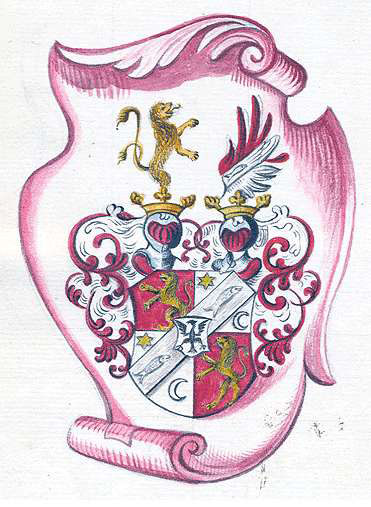 Wappen der Grafen von Sponeck. Quelle: Landesarchiv BW, HStAS E 157/1 Bü 687
