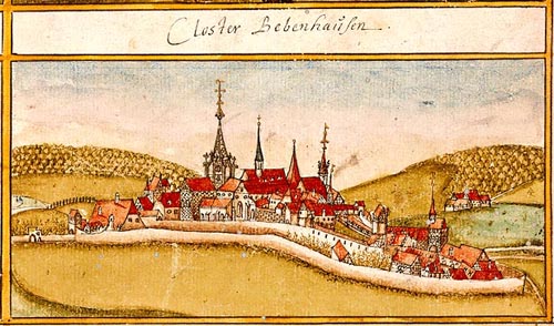 Kloster Bebenhausen, Kiesersches Forstlagerbuch, um 1685 (HStAS H 107/18 Bd 52 Bl. 17)