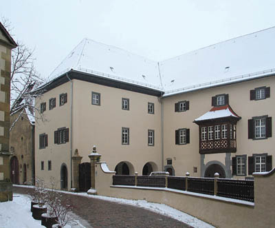 Der ehemalige Hof des Wormser Domstifts in Bad Wimpfen (FaBi Kreisbeschreibung HN)