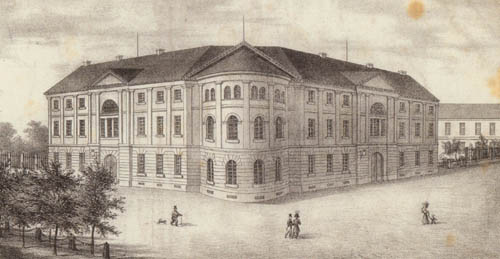 Der badische Landtag in Karlsruhe, nach 1822 (GLAK J-B Karlsruhe Nr. 112)