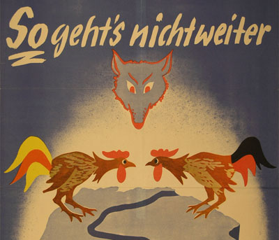 Plakat zur Volksabstimmung am 9. Dezember 1951 (StAF W 110/2 Nr. 161)