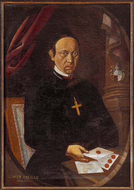 Abt Ignaz Speckle (Quelle: Universitätsbibliothek Freiburg)