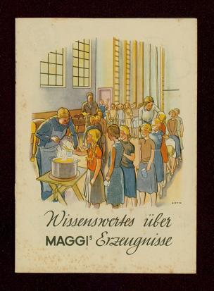 Werbeheft für Maggi-Produkte aus dem Jahr 1936 