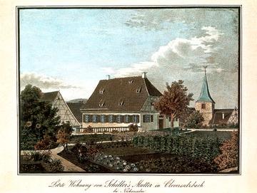  Cleversulzbach um 1830, Quelle Landesmedienzentrum BW
