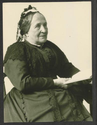 Mathilde Weber um 1900, Quelle UB Tübingen