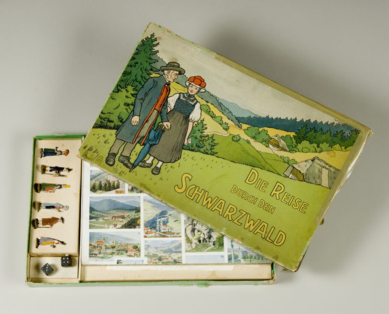 Reisespiel aus den 1920er Jahren zum Thema Schwarzwald 
