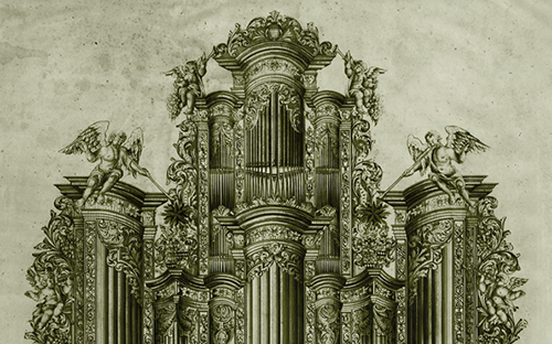 Orgelprospekt in der Öhringer Stiftskirche. Copyright: LABW