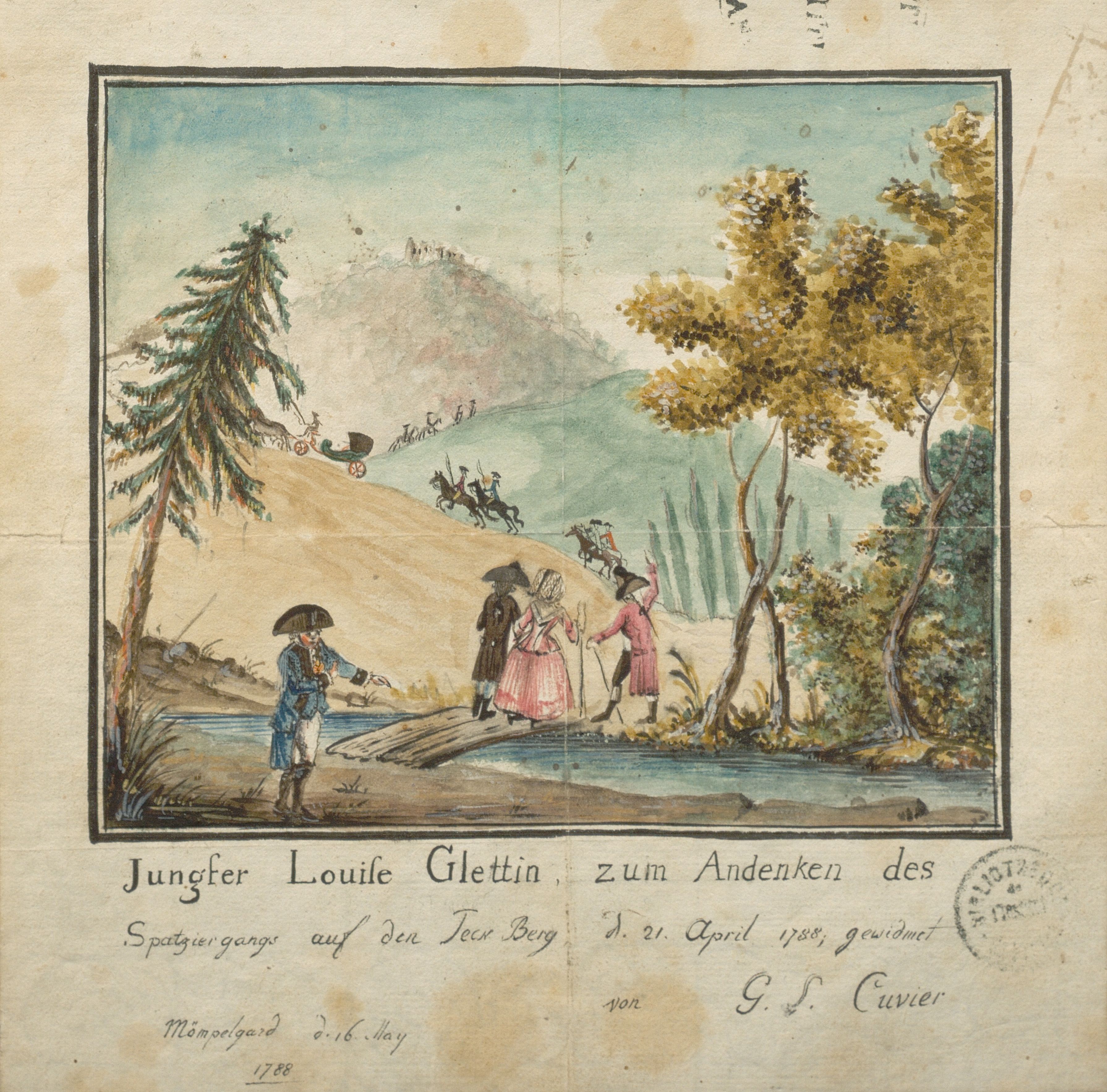 Georges Cuviers Wanderung auf der Schwäbischen Alb