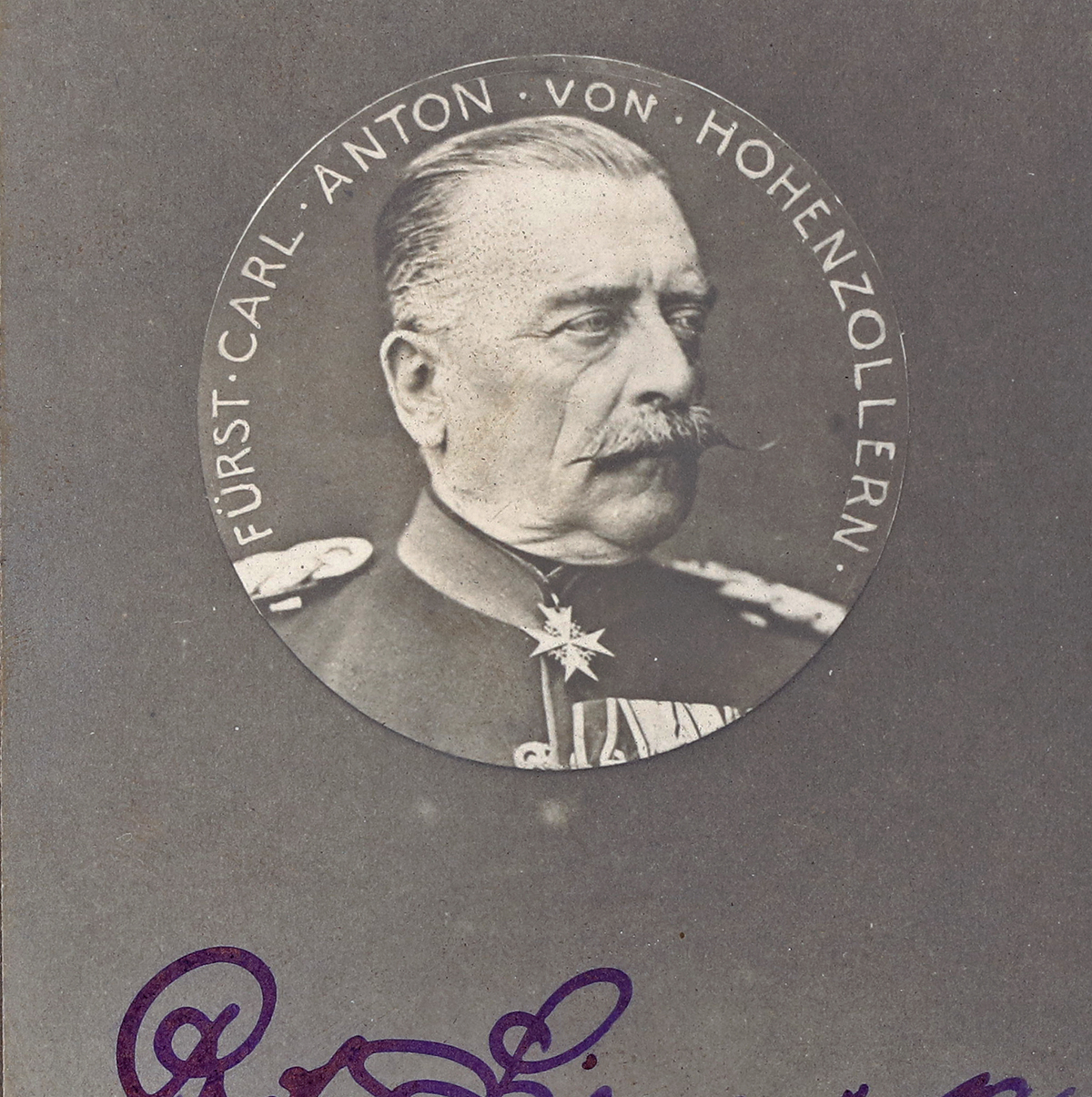 Fürst Karl Anton von Hohenzollern