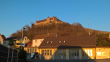 Blick auf Burg Stettenfels